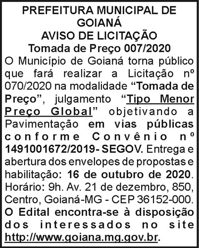 1 GOIANA 007