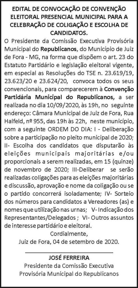 Convenção eleitoral 4 1 REPUBLICANOS