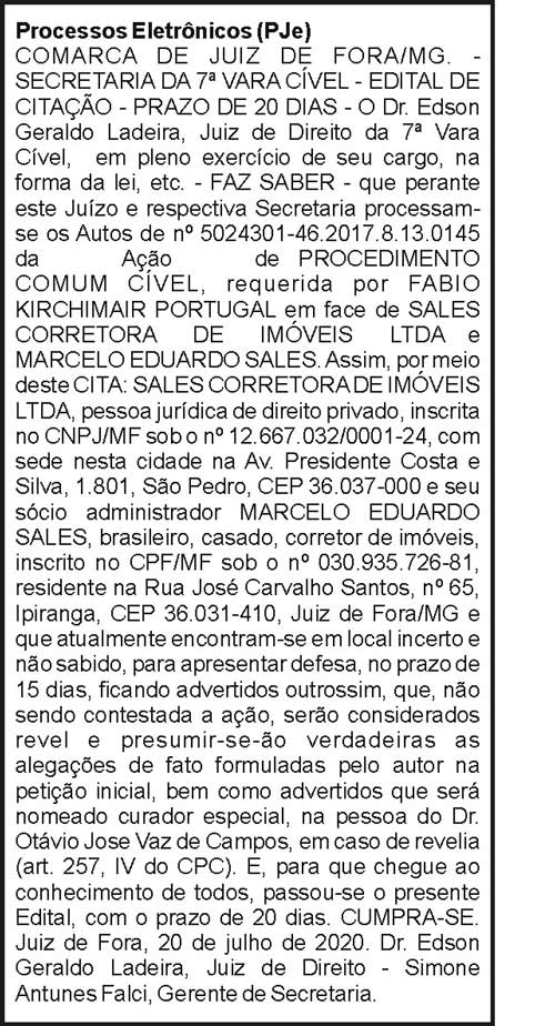 Processos Eletrônicos (PJe) 4 FABIO