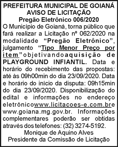 Prefeitura de Goianá 4 goiana 06 dia 11