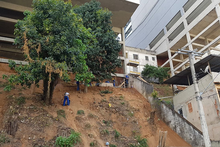 Prédio interditado recebe obras de recuperação de estrutura 1 predio interditado bylets
