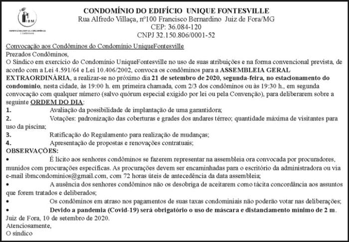 Condomínio do Edifício Unique Fontesville 4 unique dia 11