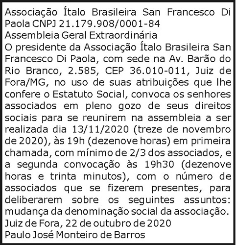 Associação Ítalo Brasileira San Francesco Di Paola 4 1ITALO23