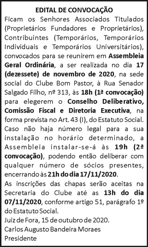 1 BOM PASTOR