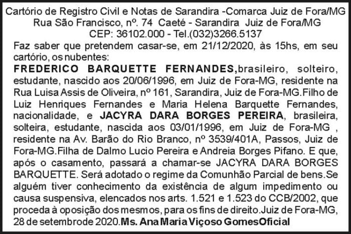 AVISO FREDERICO