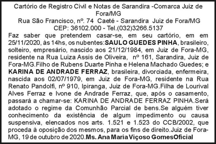AVISO SAULO
