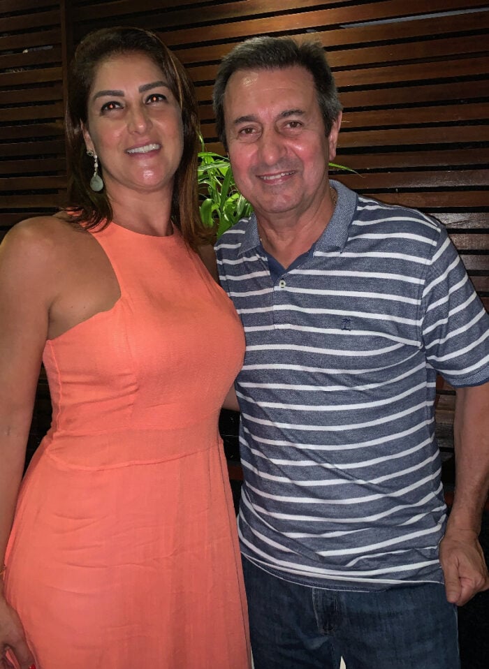 Os irmãos Rogério e José Maurício Gomes 2 Norma Affonso e Isauro Calais, no Arigatô
