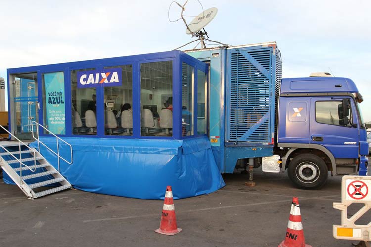 JF recebe campanha da Caixa para renegociação de dívidas 1 voce no azul fabio pozzebom abrf