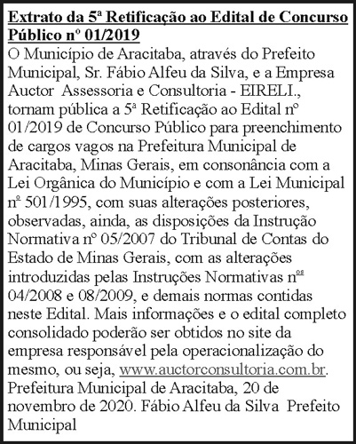 1 ARACITABA