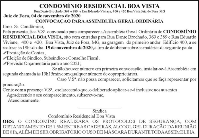 1 BOA VISTA