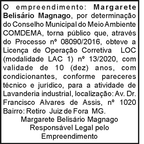 Licença de Operação Corretiva 4 1 MARGARETE