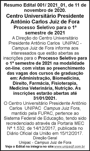 Resumo Edital 001/2021_01 4 1 UNIPAC