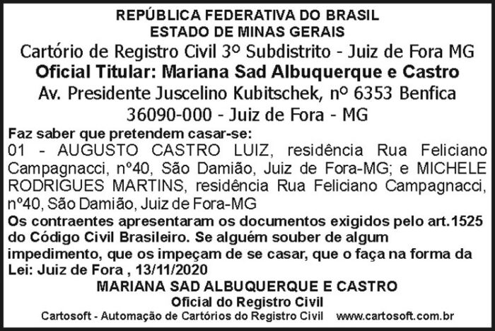 AVISO AUGUSTO