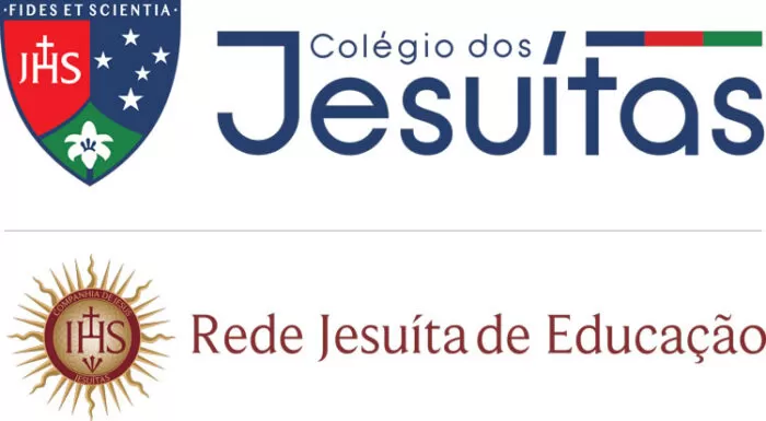 Colégio dos Jesuítas Rede Jesuíta de Educação vertical cores