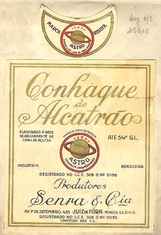 Conhaque de Alcatrão F