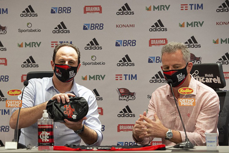Rogério Ceni revela pedido de 'benção' a Zico antes de assumir o Flamengo 1 Rogerio Ceni divulgação Flamengo