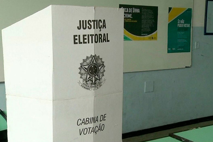 cabine de votação