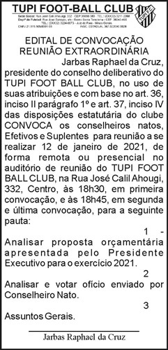 Tupi Foot-Ball Club 4 1 TUPI