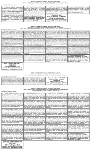 Avisos de Casamento 4 AVISOS CASAMENTOS 17 12