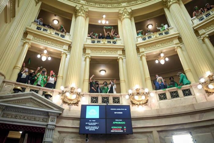 Em sessão histórica, Senado da Argentina aprova legalização do aborto 1 aborto