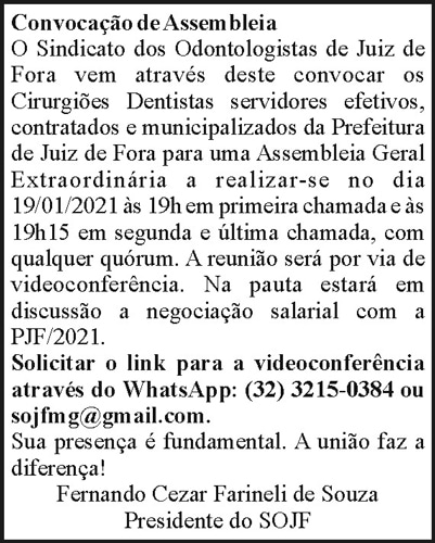 Convocação de Assembleia 4 1 ODONTO.