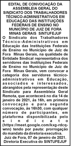Assembleia Geral 4 1 SINTUFEJUF