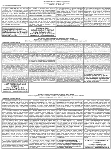 Avisos de Casamento 4 AVISOS CASAMENTOS 21 01