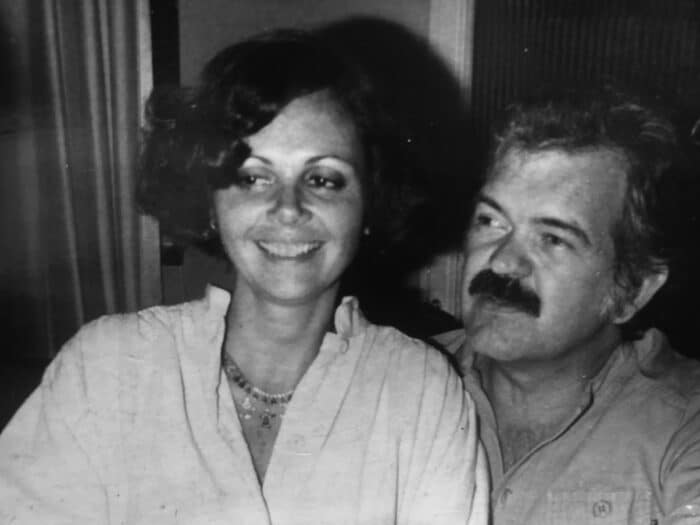 Tânia e José Paulo Navarro em 1982 