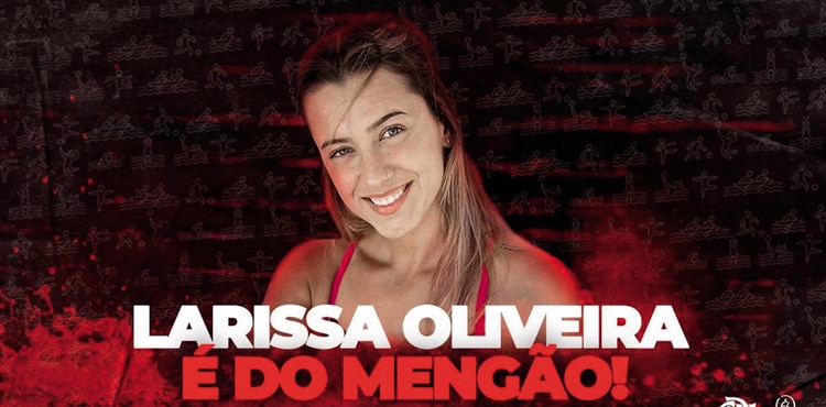 DESTACADA Larissa Oliveira Flamengo foto Flamengo Divulgação