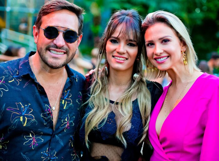 Léo Mussi, Ana Carla Freitas e Jéssica Nahr Foto: Wanderson Monteiro