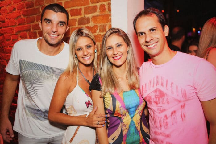 Thales Brega, Marcelly Cal, Kerolyn Moreira e Felipe de Souza Foto: Wanderson Monteiro