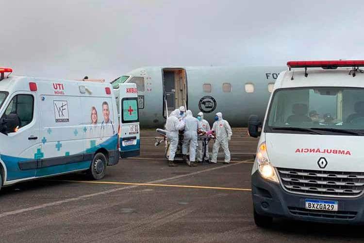 colapso em manaus divulgação força aérea brasileira