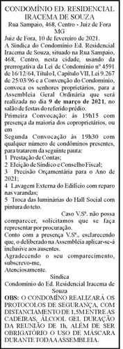 Condomínio ED. Residencial Iracema de Souza 4 1 GIGI