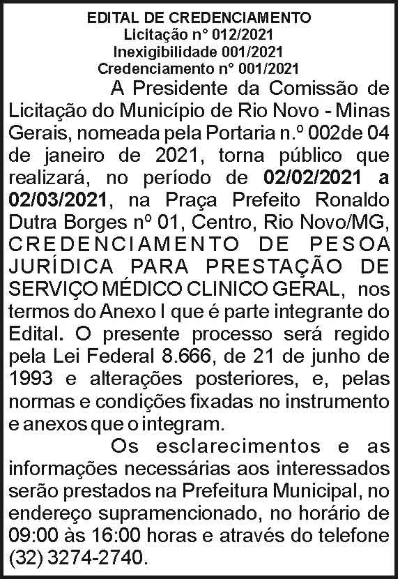 Edital de credenciamento 4 1 RIO NOVO 012.