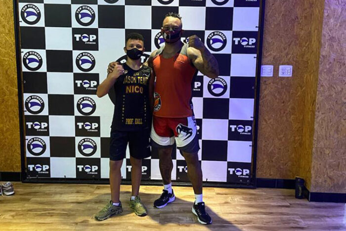 Com apoio de ex-UFC, jovem de 13 anos radicado em JF estreia no MMA 2 esporte nicolas