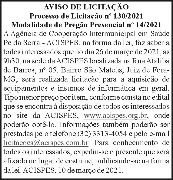 1 ACISPES 130.