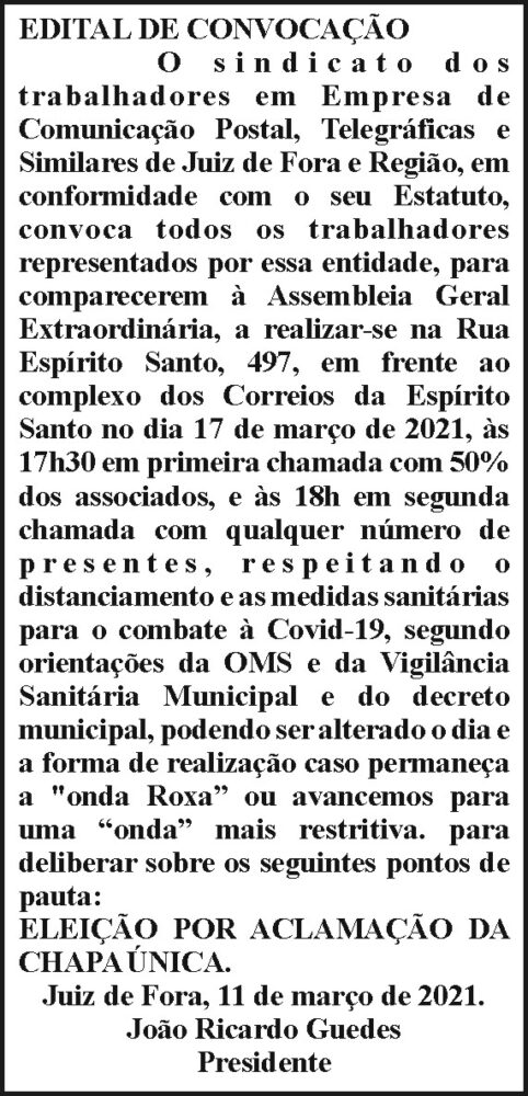 1 CORREIO.