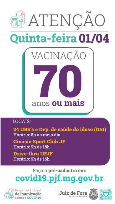 70 anos pjf