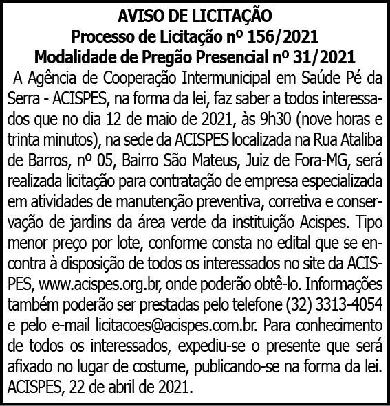 1 ACISPES 156