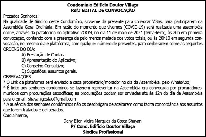 Cond. Edifício Doutor Villaça 4 1 VILLACA