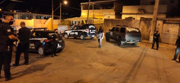 Bom Pastor, Benfica e Centro são alvos de ação contra furtos e roubos 1 07 05 21 operacao de combate a furtos e roubos Divulgacao Policia Civil