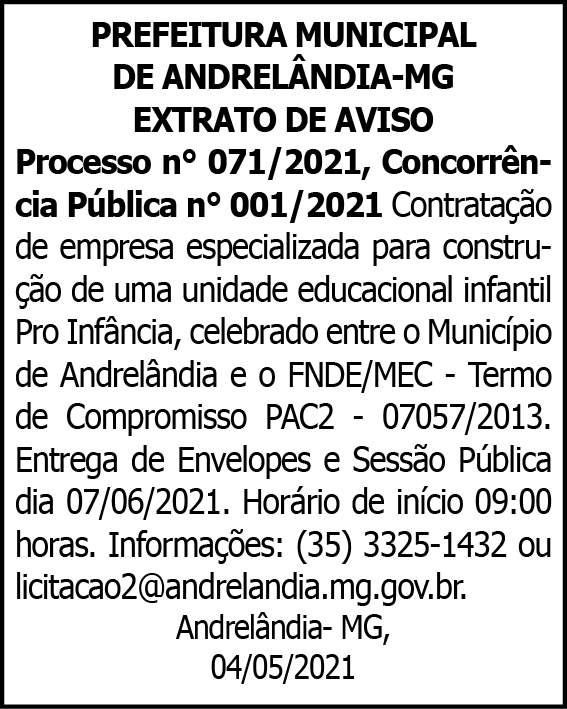 1 ANDRELANDIA 071