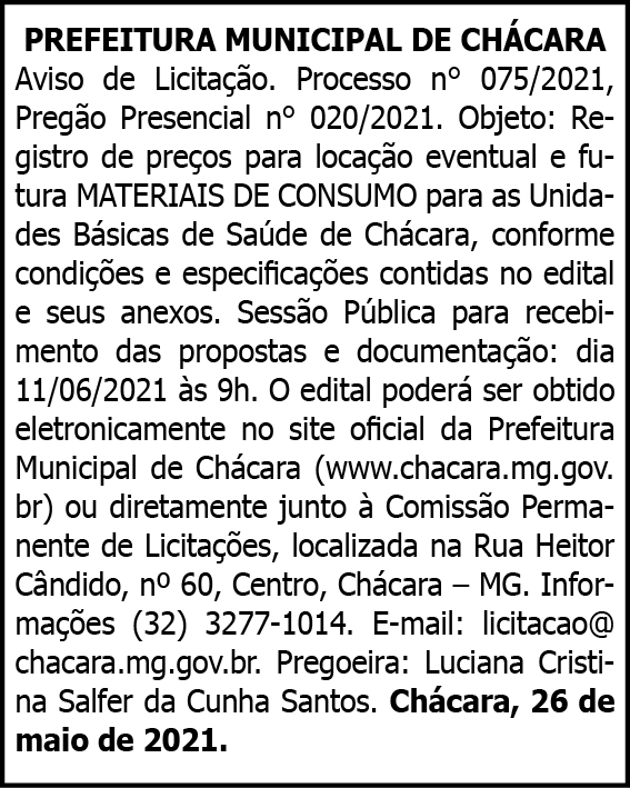 1 CHACARA 075