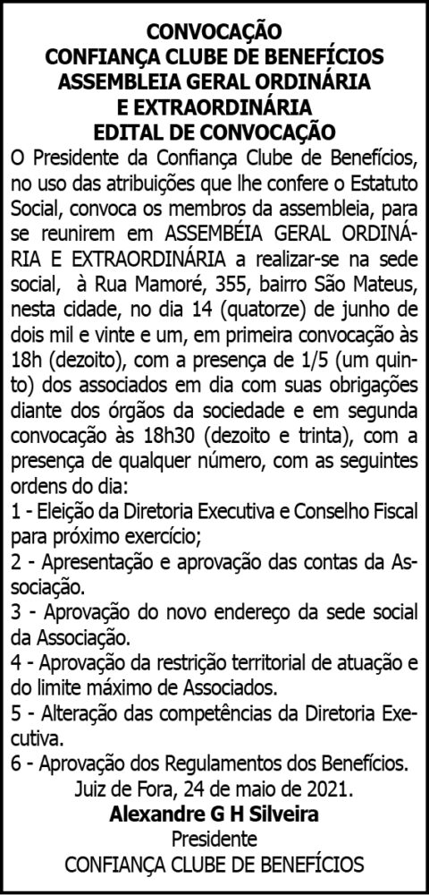 1 CONFIANCA
