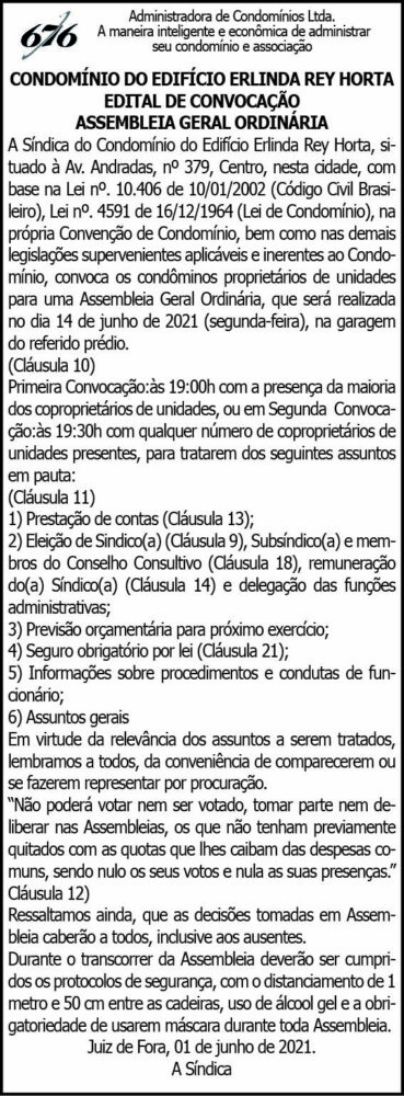 Ed. Erlinda Rey Horta - Edital de Convocação 4 1 ERLINDA.doc 1X13