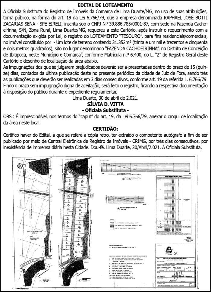 Edital de Loteamento 4 1 SENA