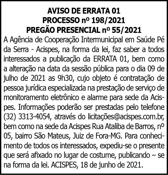 Aviso de Errata 01 Acispes 4 1 ACISPES 198 1