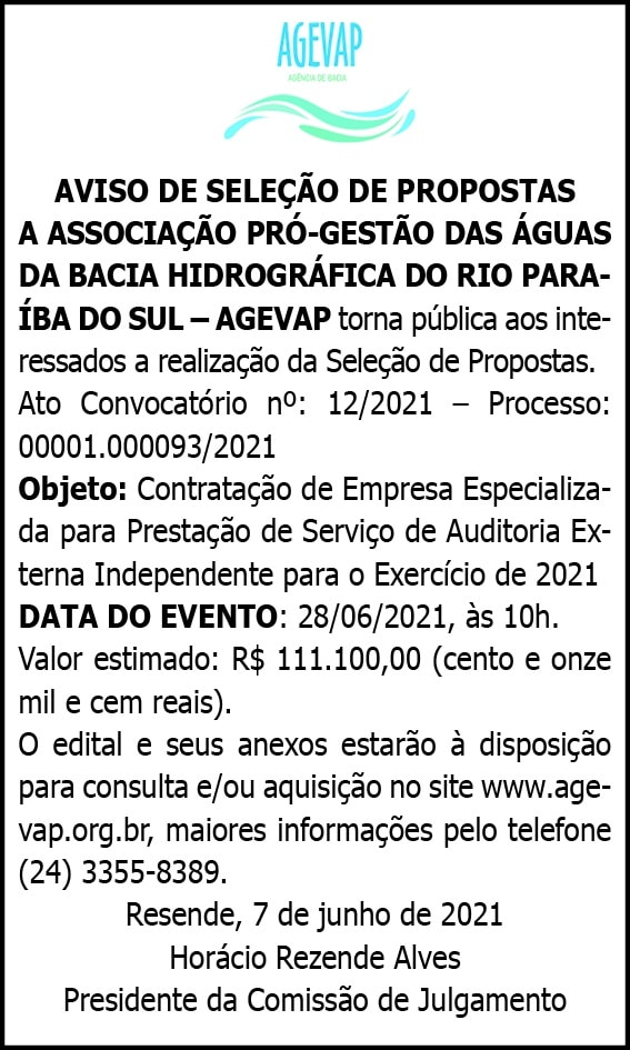1 AGEVAP 12
