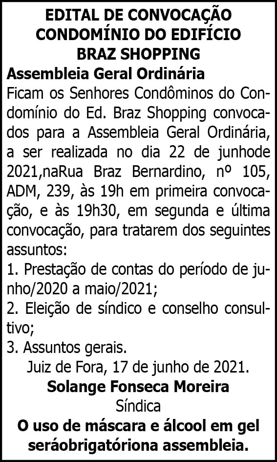 Edital de Convocação 4 1 BRAZ