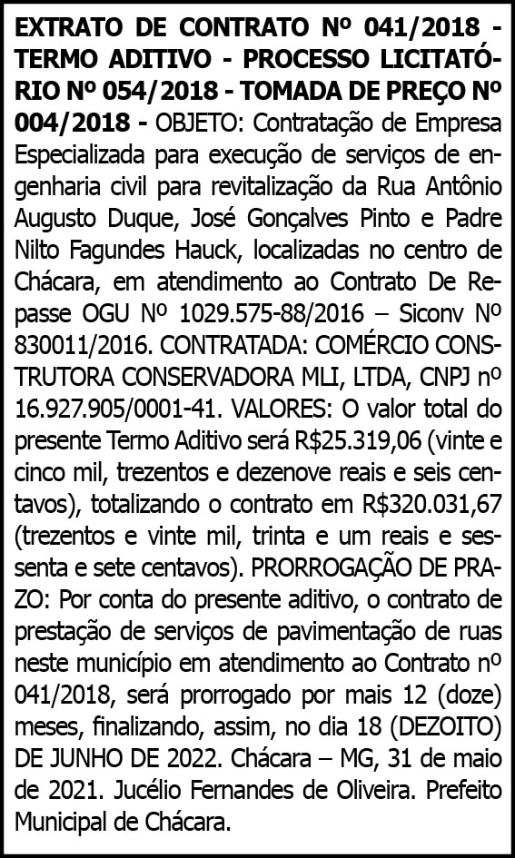 Extrato de Contratação N041 4 1 CHACARA 054